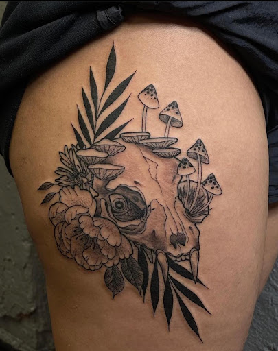 Explore pec tattoo ideas, creative tattoo ideas in Birmingham, available at Classic 13 Tattoo