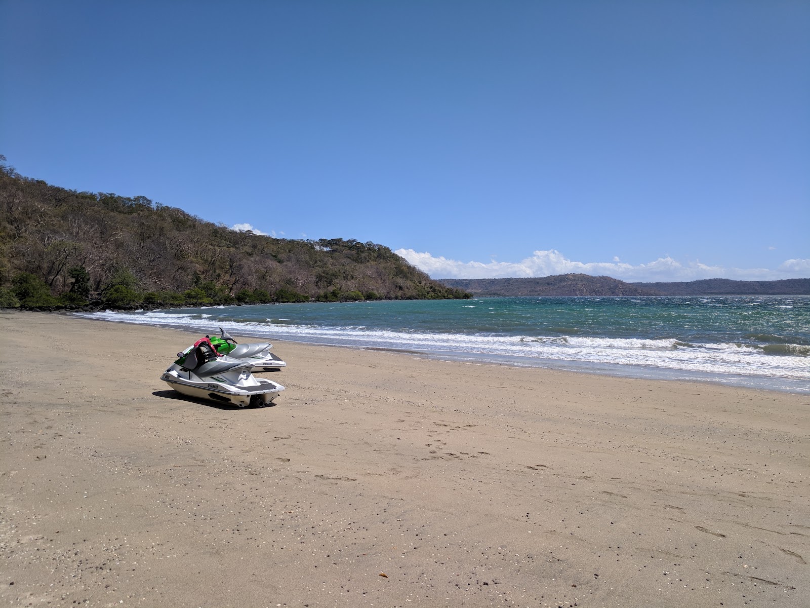Foto af Manzanillo beach med lys sand overflade