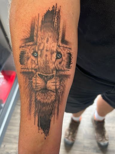 Explore full sleeve tattoo ideas female, creative tattoo ideas in San Diego, available at Saints And Sinners Tattoo Shop