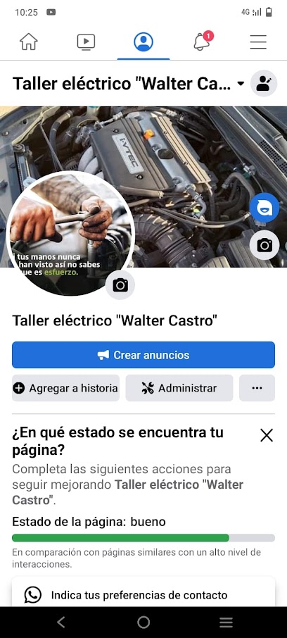 Taller eléctrico Walter castro