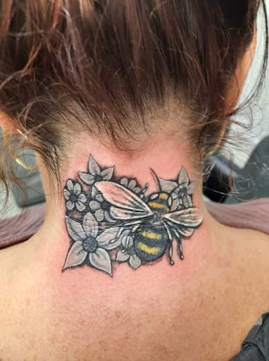 Explore neck tattoos ideas male, creative tattoo ideas in Salem, available at Outwest Tattoo and body piercing ,30 years of tattooing,only life time guarantee