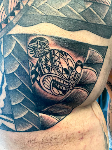 Explore trinity tattoo ideas, creative tattoo ideas in Palm Harbor, available at Angry Owl Tattoo and Piercing