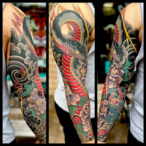 Explore 3 letter tattoo ideas, creative tattoo ideas in Virginia Beach, available at Salt Water Tattoo