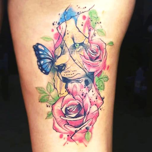 Explore puerto rico map tattoo ideas, creative tattoo ideas in San Diego, available at SD Tattoo