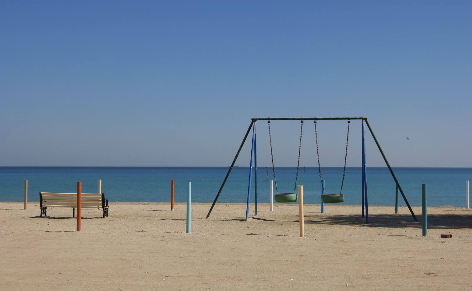 Fotografie cu Kalba Beach zonele de facilități
