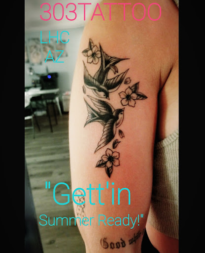 Explore tattoo memorial ideas, creative tattoo ideas in Lake Havasu City, available at 303Tattoo