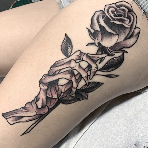 Tattoo Shop «Blackbird Tattoo», reviews and photos, 721 E San Bernardino Rd, Covina, CA 91723, USA