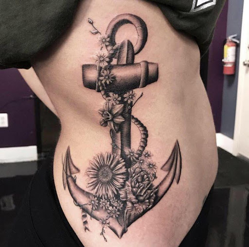 Explore katana tattoo ideas, creative tattoo ideas in Hesperia, available at Logic Ink Tattoo & Piercing