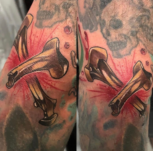 Explore invader zim tattoo ideas, creative tattoo ideas in Bronx, available at Anarchy Tattoo Studios