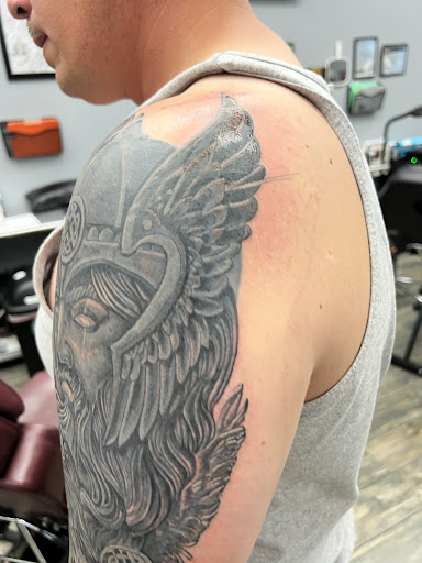 Explore leg tattoo ideas with meaning, creative tattoo ideas in El Paso, available at American Tattoo Society of Ft Bliss