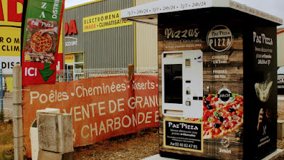 Distributeur de pizza Paz'Pizza à Pornic