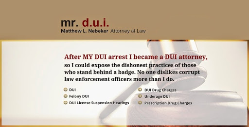 Criminal Justice Attorney «Matthew L. Nebeker, Attorney At Law», reviews and photos