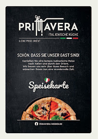 Restaurant Primavera à Weiden in der Oberpfalz menu