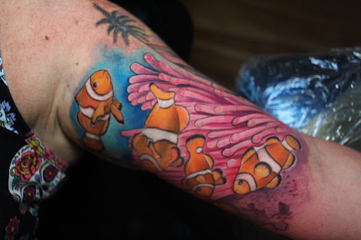 Explore rubber duck tattoo ideas, creative tattoo ideas in Homosassa, available at Citrus Tattoos