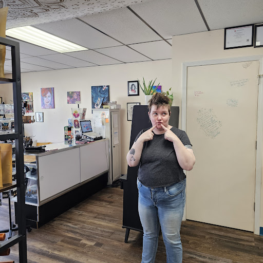 Explore art deco tattoo ideas, creative tattoo ideas in Traverse City, available at Pinups & Needles