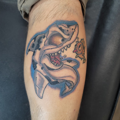 Explore tattoo sleeve black and grey ideas, creative tattoo ideas in Ocala, available at SKIN STICKERS