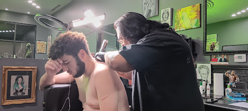 Explore michael myers tattoo ideas, creative tattoo ideas in Peoria, available at Modern Ink Tattoo