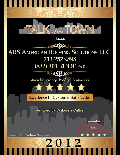 Roofing Contractor «ARS American Roofing Solutions LLC.», reviews and photos, 2450 Louisiana St Suite 400, Houston, TX 77006, USA