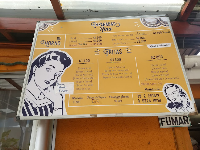 Opiniones de Empanadas Rina en Valparaíso - Restaurante