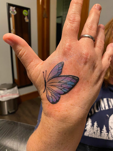 Explore cover up ideas for ankle tattoos, creative tattoo ideas in Warrensburg, available at Altered Visions Tattoo Studio