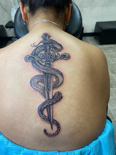 Explore tattoo name ideas for men, creative tattoo ideas in Portsmouth, available at GREGS TATTOOS LLC