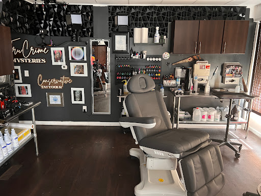 Explore r.i.p tattoo ideas, creative tattoo ideas in Medina, available at Greasers Ink