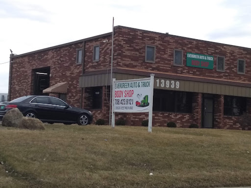 Auto Body Shop «Evergreen Auto & Truck Body Shop», reviews and photos, 13939 Kostner Ave, Crestwood, IL 60445, USA