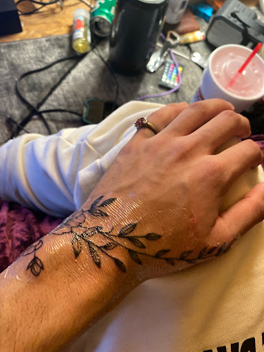 Explore art deco tattoo ideas, creative tattoo ideas in Weatherford, available at Old Souls Ink