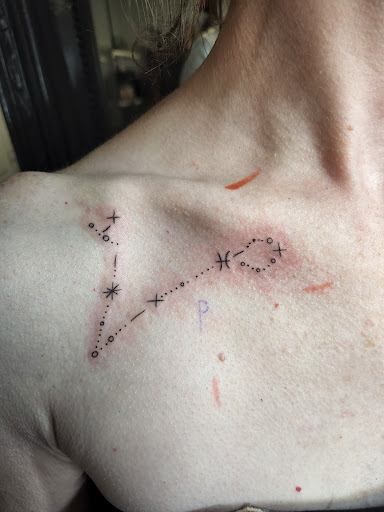 Explore tattoo ideas for dead dog, creative tattoo ideas in Lexington, available at Tempest Tattoo Studio