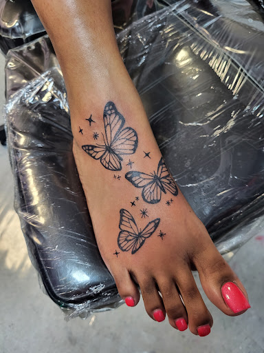 Explore nautical tattoo sleeve ideas, creative tattoo ideas in Hinesville, available at Ink Survivor Tattoo & Piercing