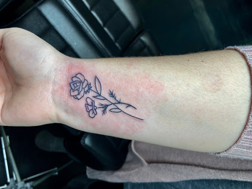 Explore muscle tattoo ideas, creative tattoo ideas in Meridian, available at Creative Pain Tattoo Studio
