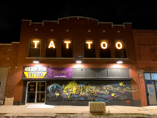 Explore inner arm tattoo ideas for guys, creative tattoo ideas in Kansas City, available at Golden Stag Tattoo and Gallery