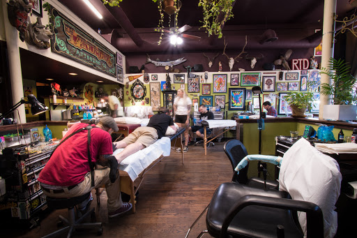 Tattoo Shop «Landmark Tattoo», reviews and photos, 609 E 13th Ave, Denver, CO 80203, USA