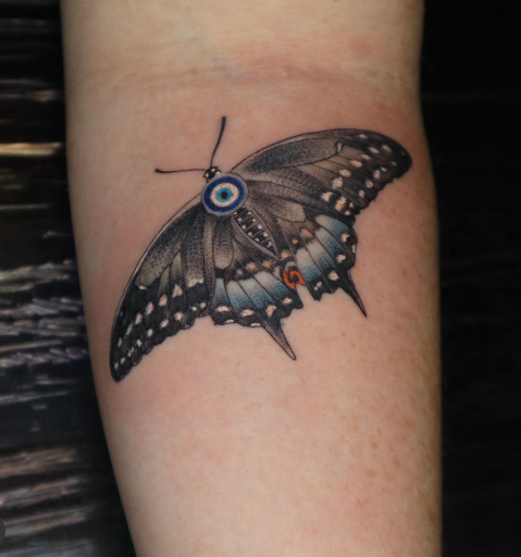 Explore banner tattoo ideas, creative tattoo ideas in Ogden, available at Savage Tattoo Shop