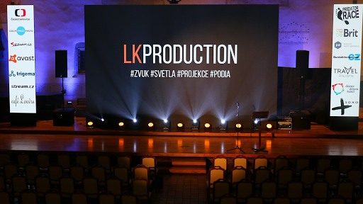 LK Production s.r.o - pronájem prezentační, zvukové a světelné techniky