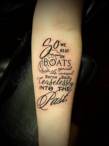 Explore meliodas tattoo ideas, creative tattoo ideas in Webster, available at The Modified Collective