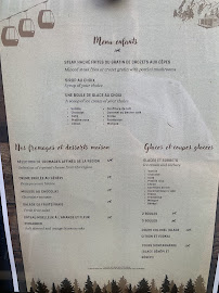 Restaurant L'Alpin à Annecy (la carte)