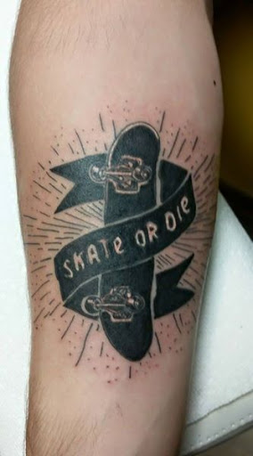 Explore arm filler tattoo ideas, creative tattoo ideas in Cumberland, available at Queen City Ink