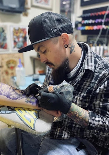 Explore chicago cubs tattoo ideas, creative tattoo ideas in Terre Haute, available at Marcus Large Tattoo Studio