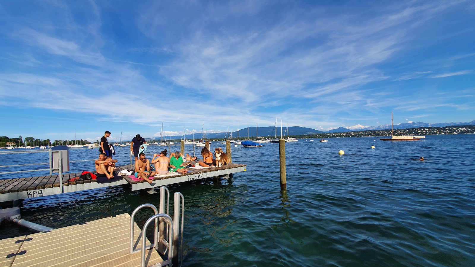 Photo de Les Bains de Saugy situé dans une zone naturelle