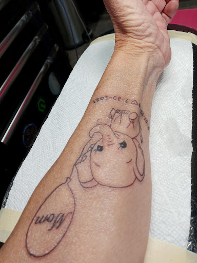 Explore bottom of foot tattoo ideas, creative tattoo ideas in Piqua, available at Endless Ink Tattooing