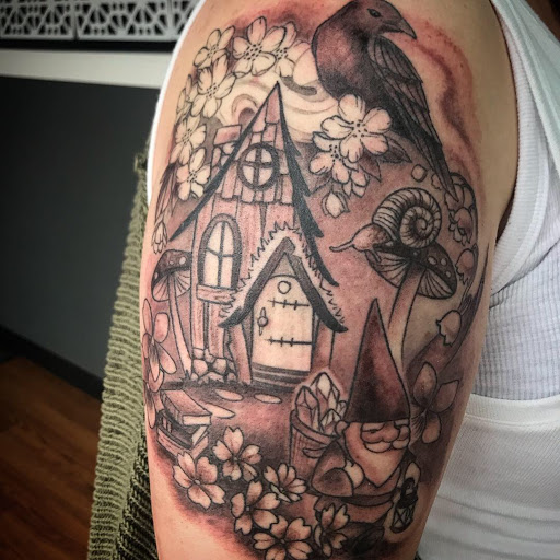 Find cowboy tattoo ideas for your next unique tattoo in Tecumseh at Lucid Tattoo Gallery