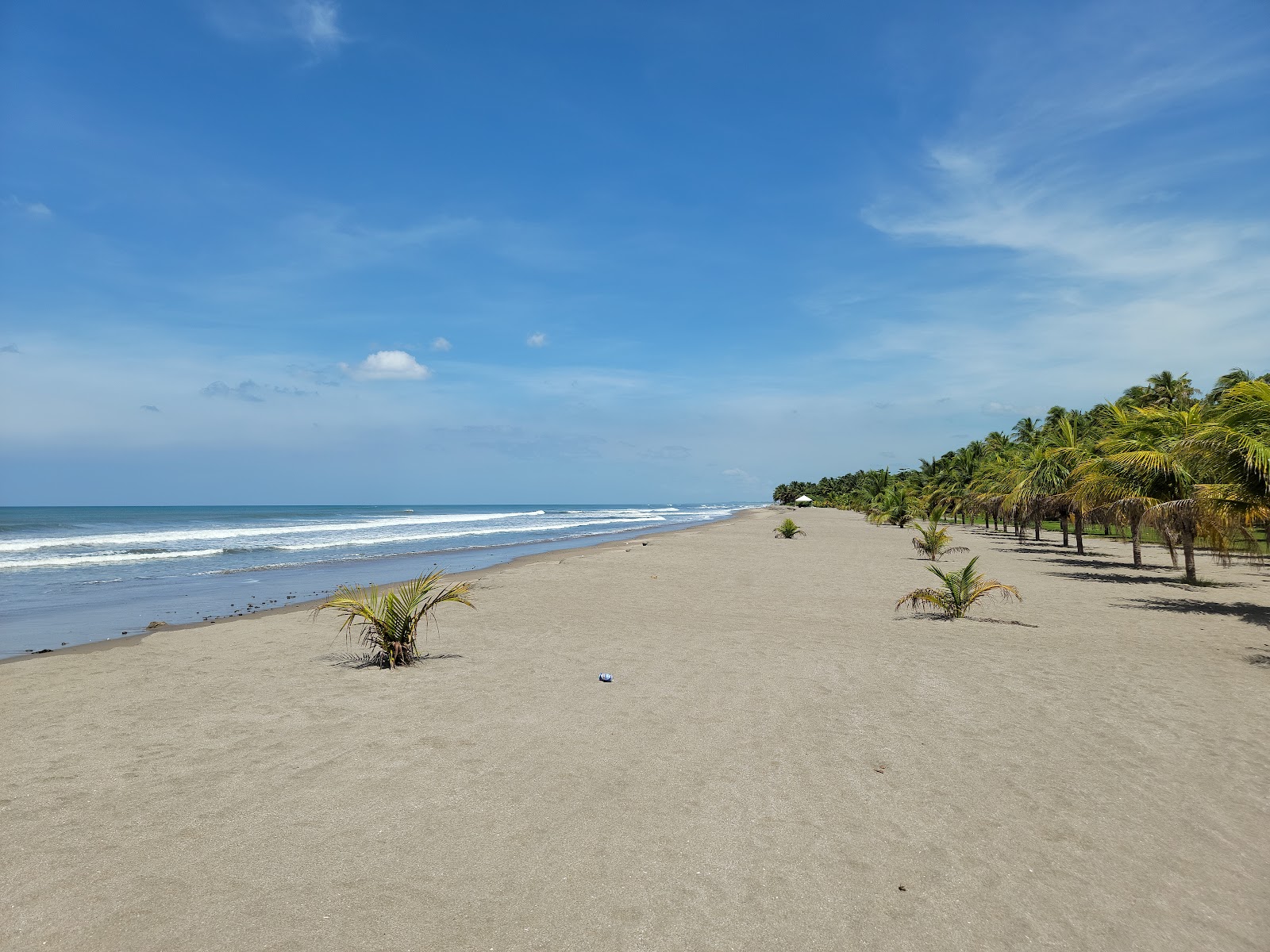 Zdjęcie Montelimar beach z powierzchnią beżowy piasek