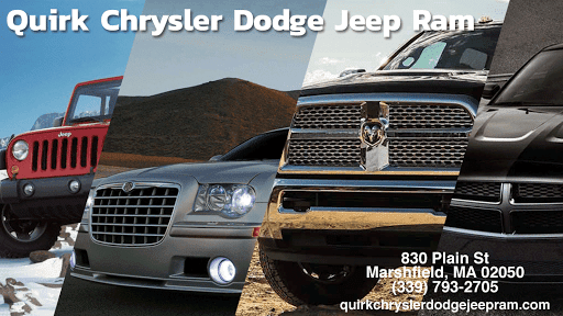 Car Dealer «Quirk Chrysler Dodge Jeep Ram», reviews and photos, 830 Plain St, Marshfield, MA 02050, USA