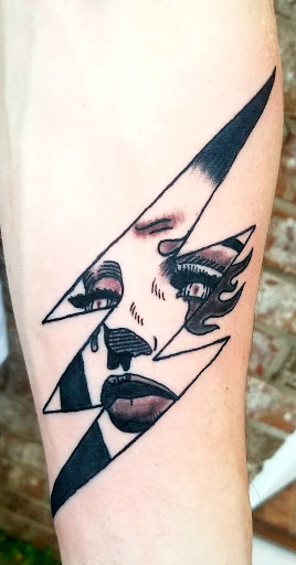 Explore amethyst tattoo ideas, creative tattoo ideas in Meridian, available at SK-Tattoo1