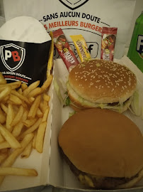 Plats et boissons du Restaurant de hamburgers POINT B Drancy - n°16