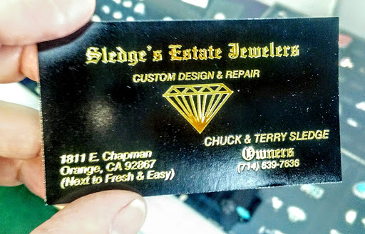 Jeweler «Sledges Estate Jewelers», reviews and photos, 1811 E Chapman Ave, Orange, CA 92867, USA