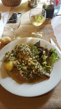 Plats et boissons du Restaurant français Chez Irène Repas à la Ferme de la Horse à Nogent-sur-Aube - n°7