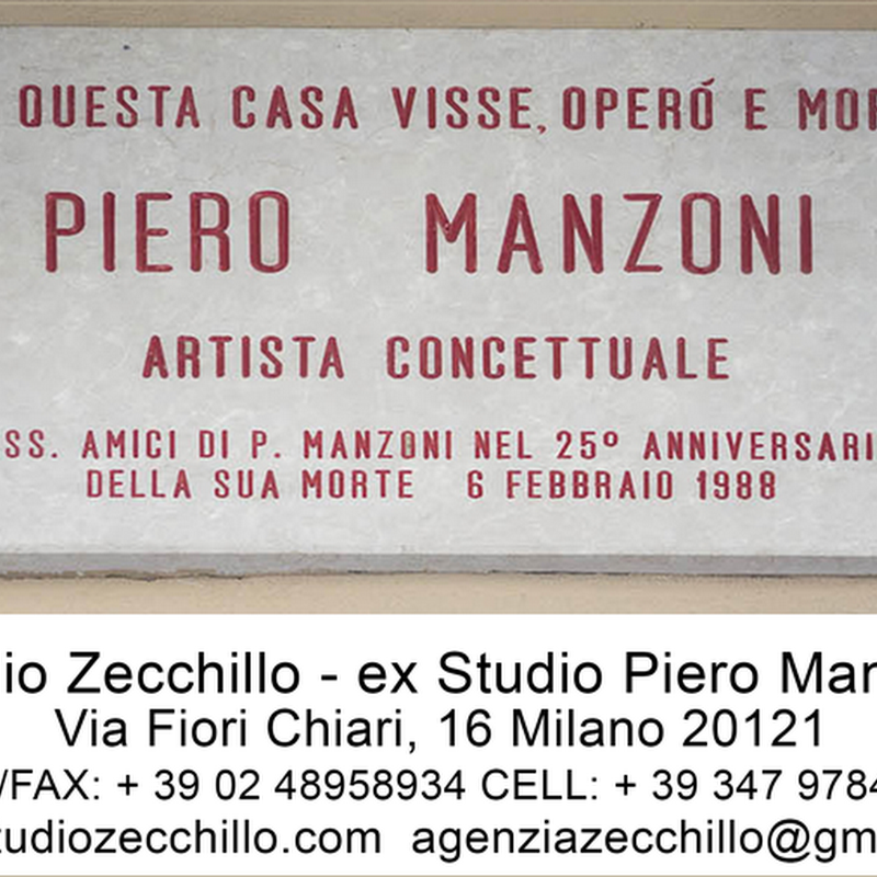 Studio Zecchillo ex Studio Piero Manzoni