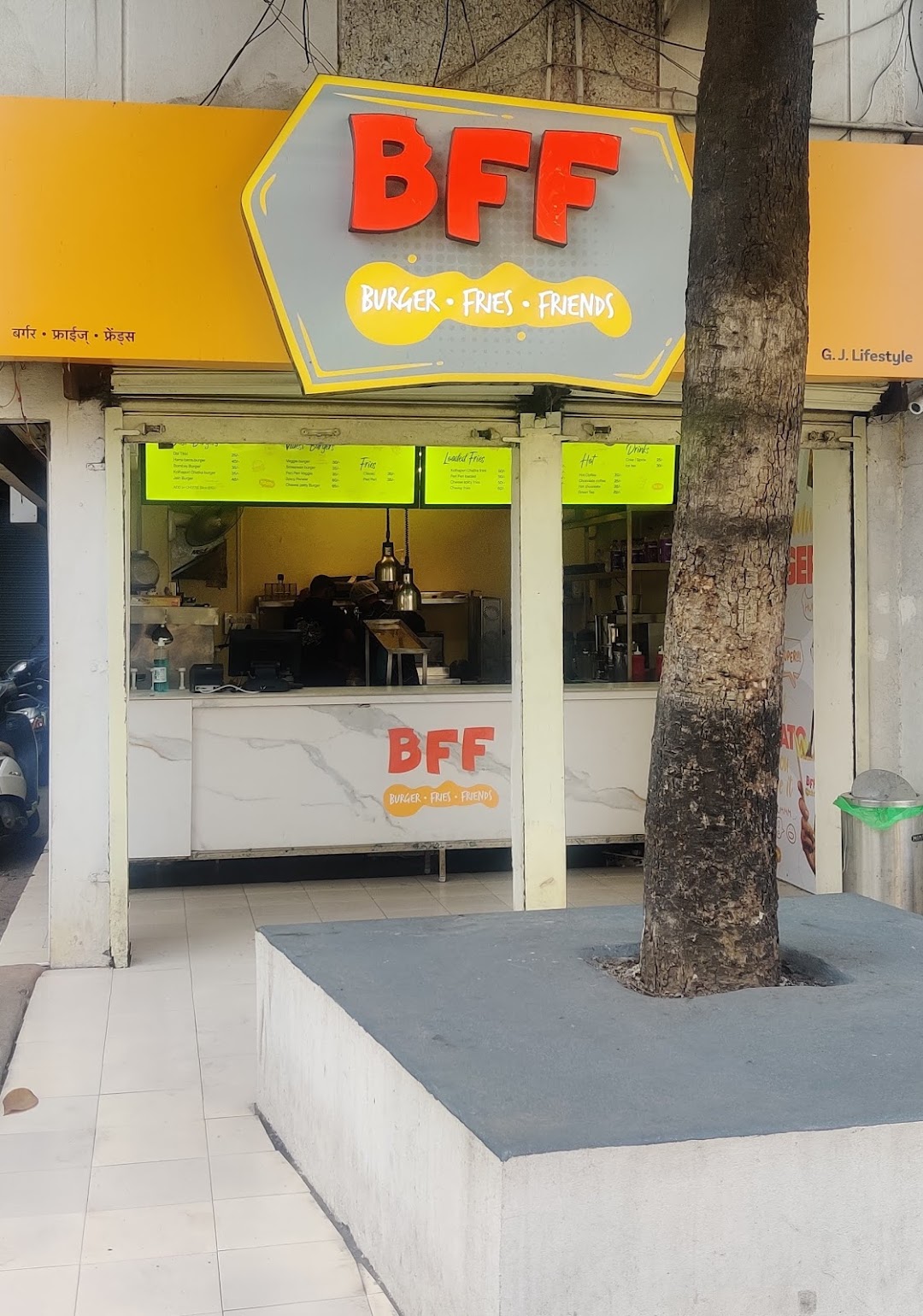 BFF - burger fries friends